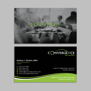 Financial Advisor Resource Firm needs business card design | Business Card Design by Bold Pixels