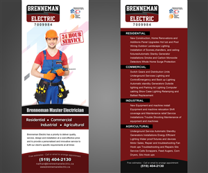 Design de Flyer par Gamboge Studio pour Brenneman Electric | Design : #2932470