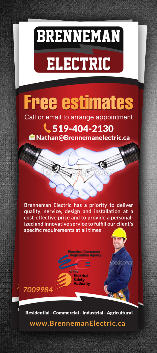 Flyer Design by ESolz Technologies for Brenneman Electric | Design #2931066