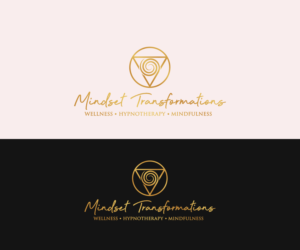 Mindset Transformations ( and underneath the logo should be the words Wellness, Hypnotherapy, Mindfulness | Diseño de Logo por anico