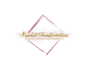 Mindset Transformations ( and underneath the logo should be the words Wellness, Hypnotherapy, Mindfulness | Logo Design by arena plip