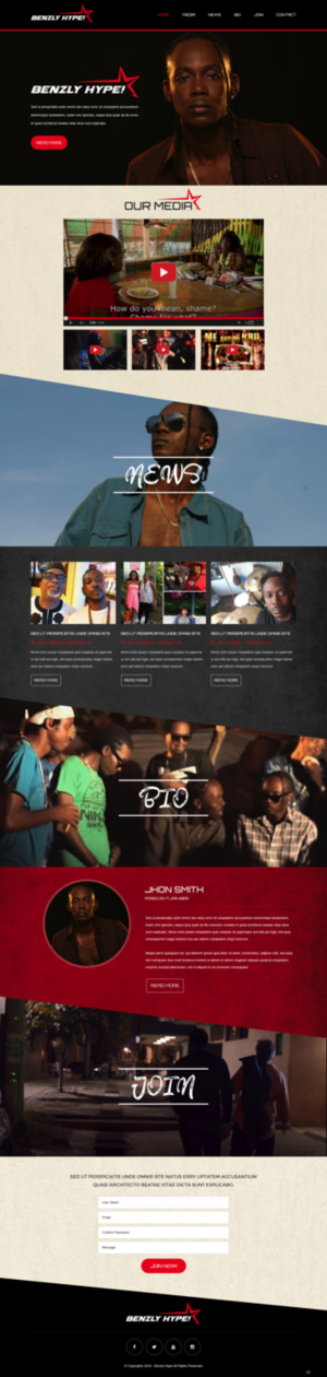Web Design by pb for this project | Design: #20787724