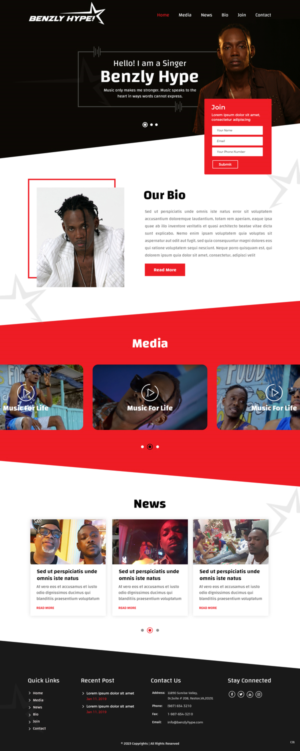 Web Design by pb for this project | Design: #20787727