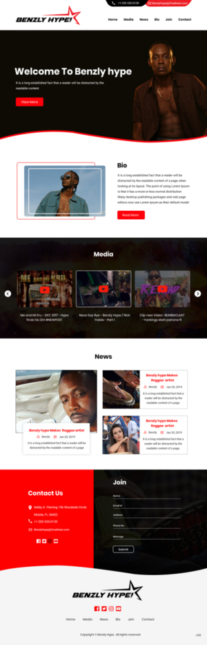 Web Design by pb for this project | Design: #20787733
