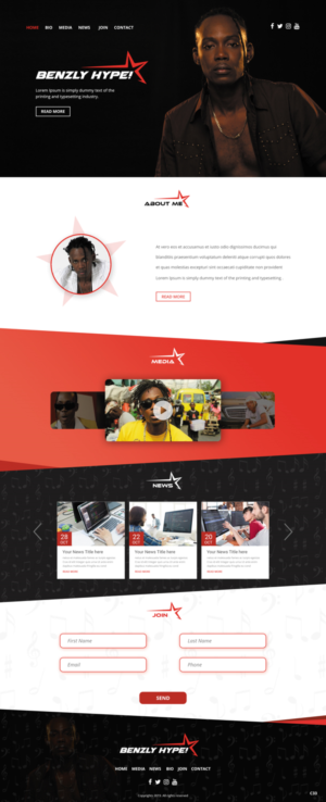 Web Design by pb for this project | Design: #20787734