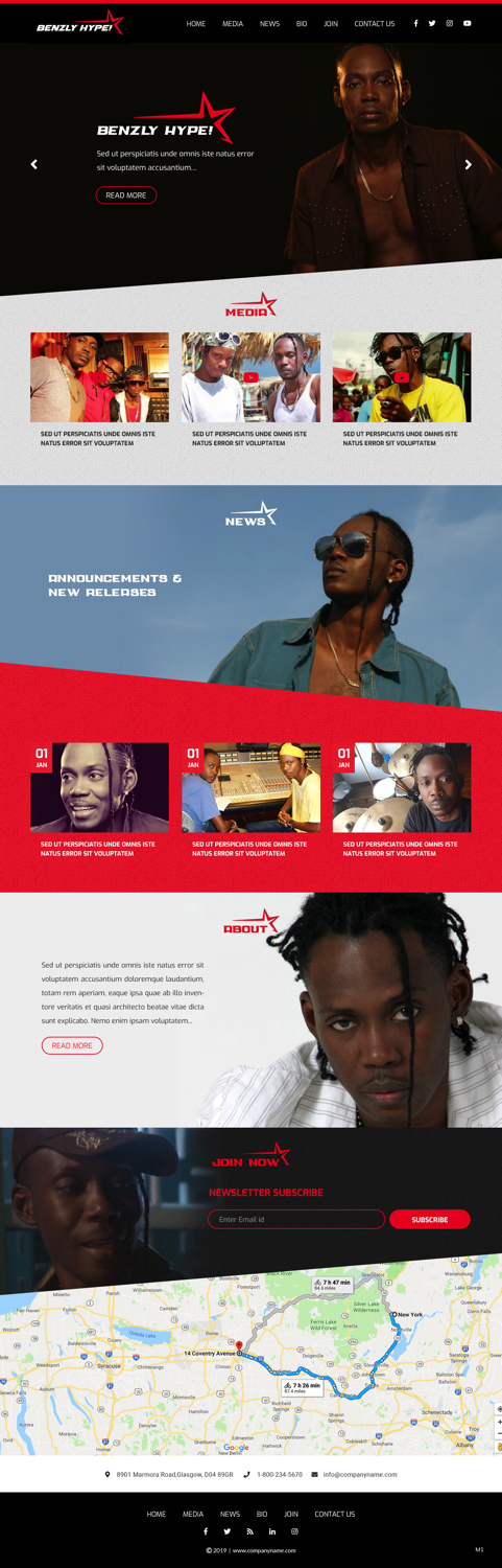 Web Design by pb for this project | Design #20787735