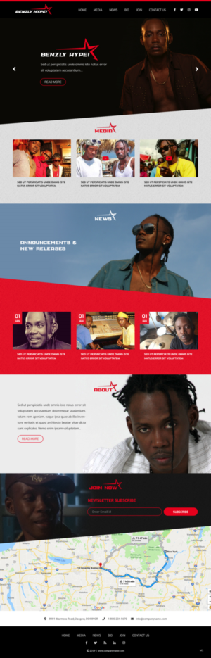 Web Design by pb for this project | Design: #20787735