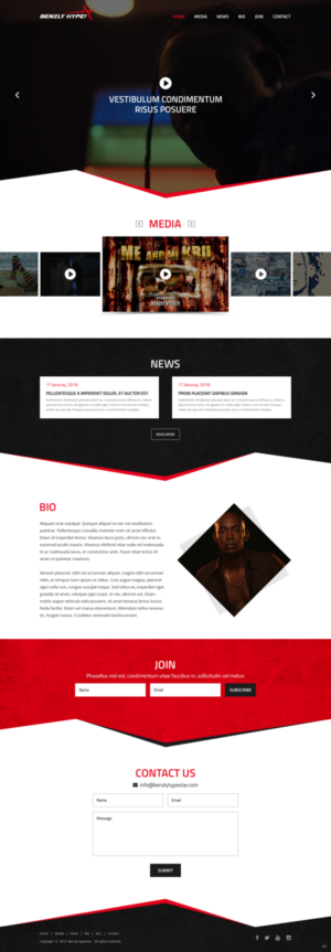 Web Design by pb for this project | Design: #20787737