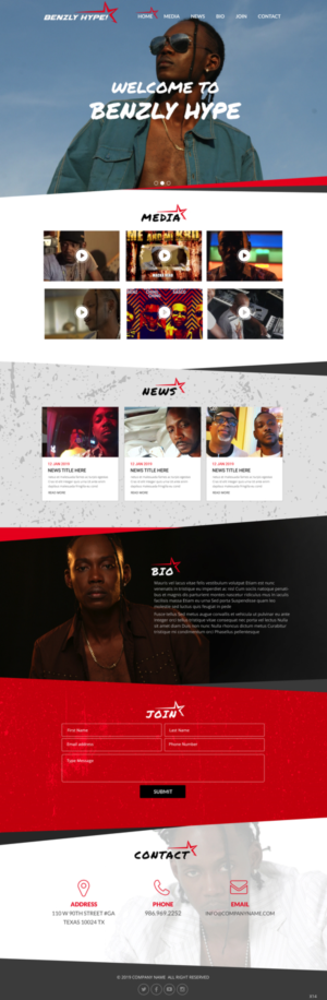 Web Design by pb for this project | Design: #20787741