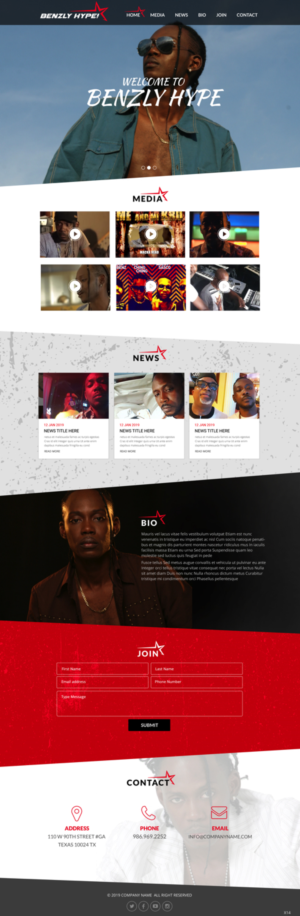 Web Design by pb for this project | Design: #20787744