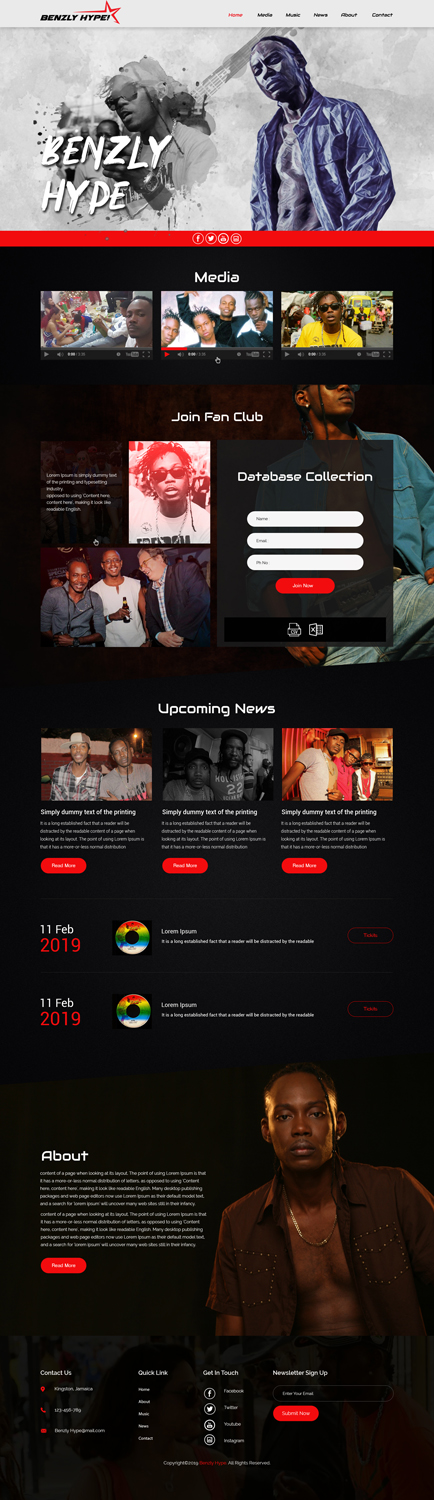 Web Design by sai.designer87 for this project | Design #20821570