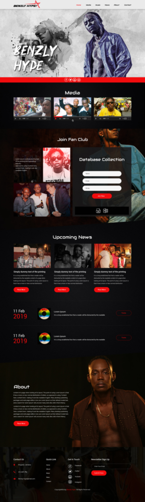 Web Design by sai.designer87 for this project | Design #20821570