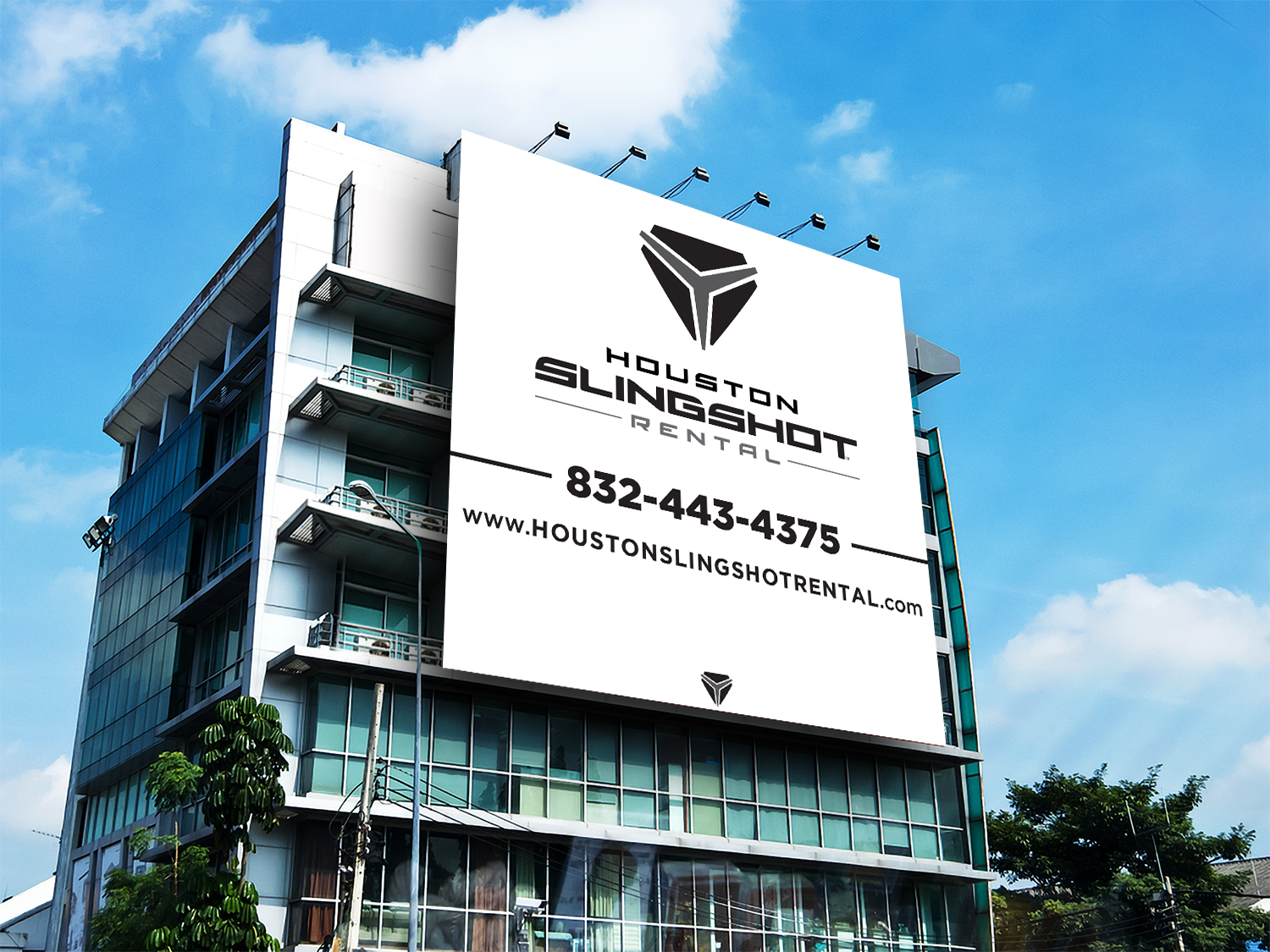 Vector Design by JohnM. for Houston Slingshot Rental | Design #20779562