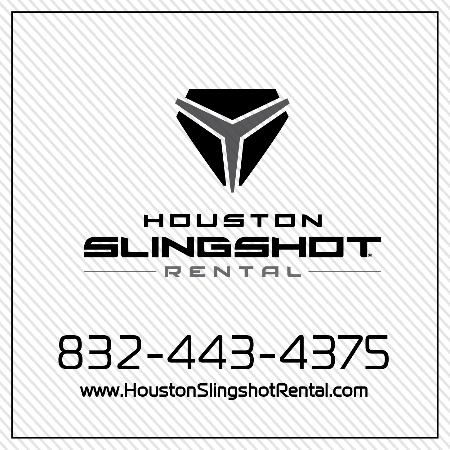 Diseño Vectorizado por desainerd para Houston Slingshot Rental | Diseño #20830176