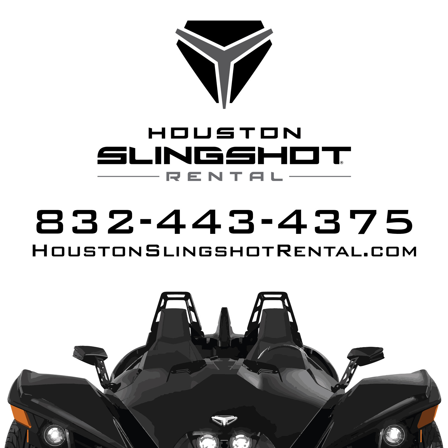 Vektor-Design von pinterferenc86 für Houston Slingshot Rental | Design #20834479