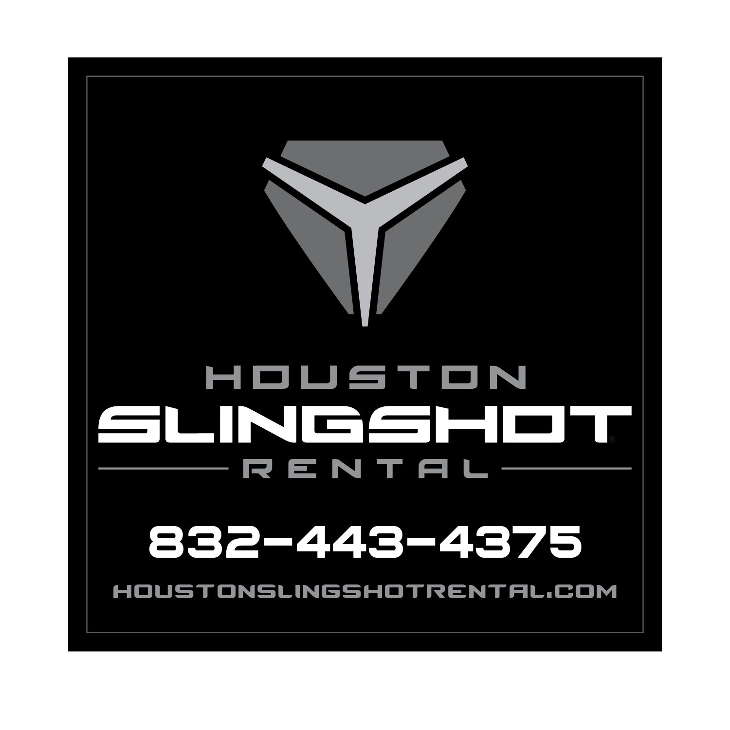 Vector Design by lightning.1972 for Houston Slingshot Rental | Design #20791699