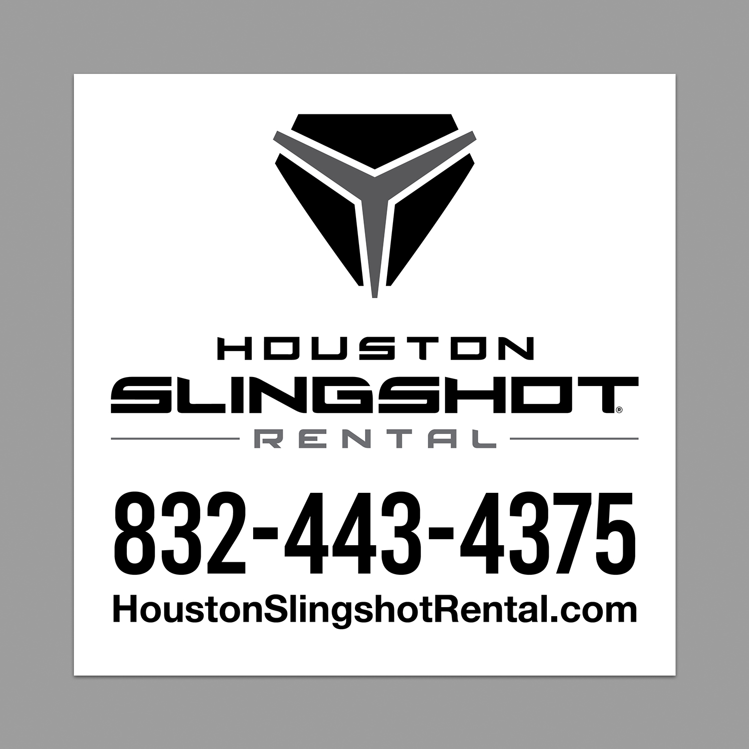 Vector Design by Titan Solbiz for Houston Slingshot Rental | Design #20829443