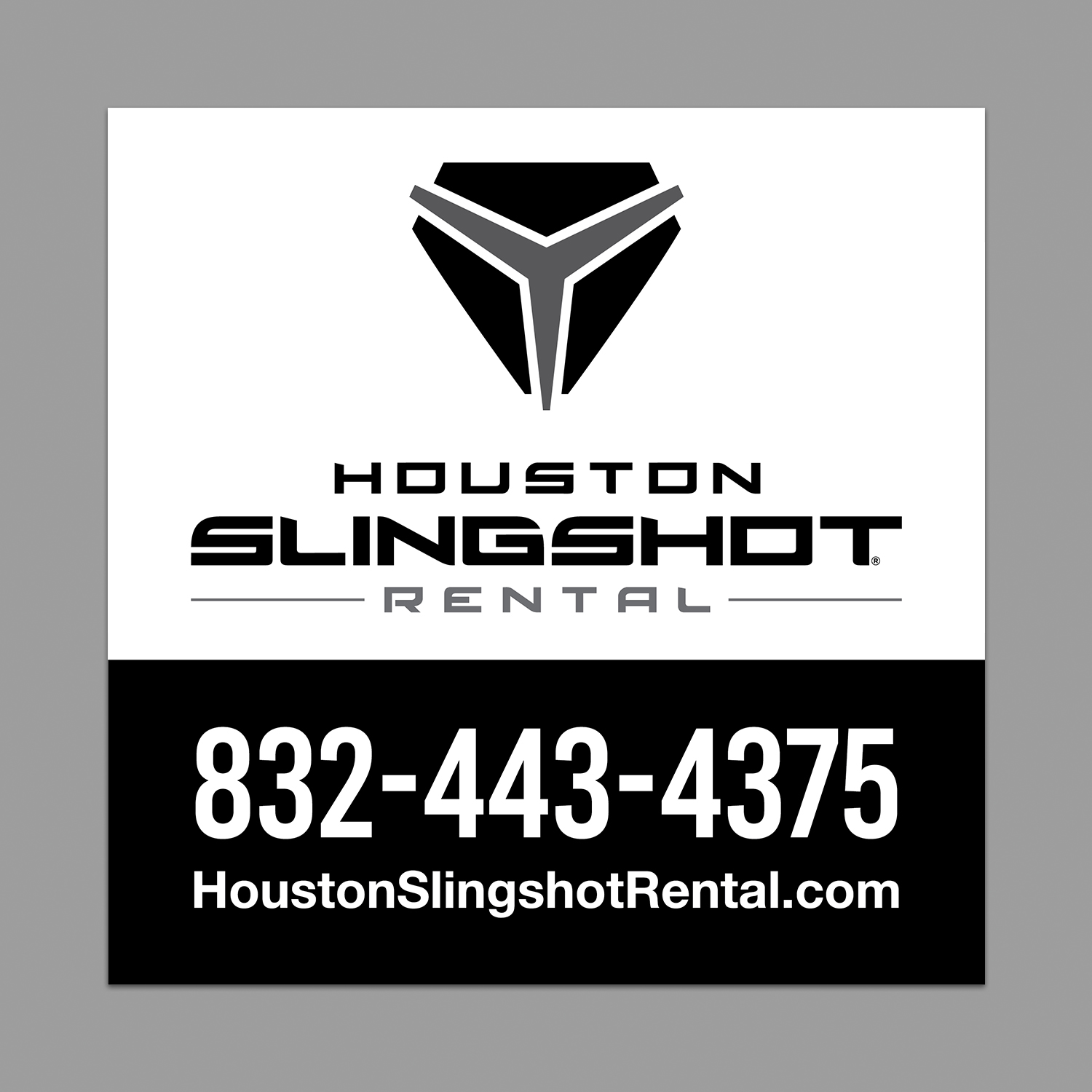 Vector Design by Titan Solbiz for Houston Slingshot Rental | Design #20829459
