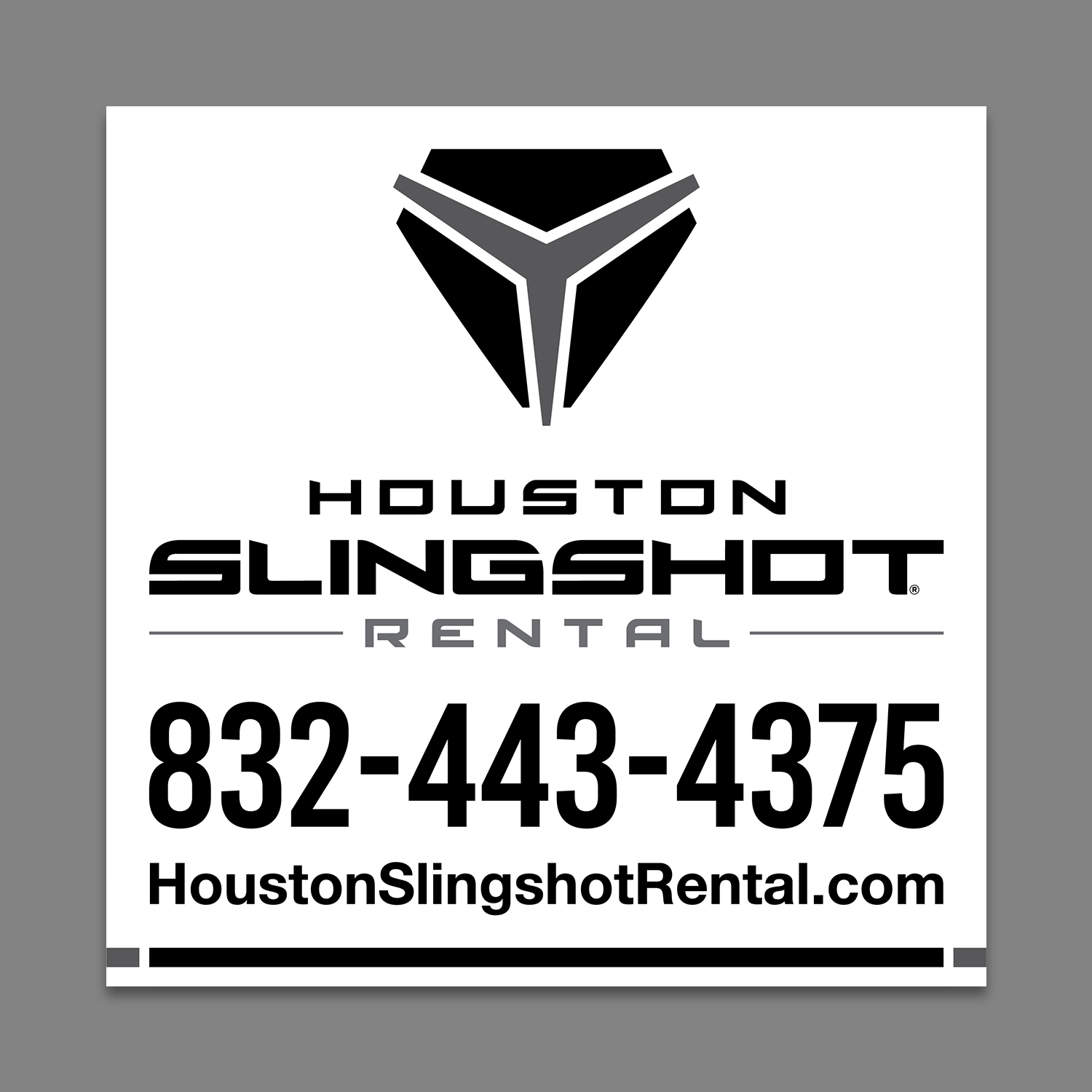 Design Vectoriel par Titan Solbiz pour Houston Slingshot Rental | Design #20868399