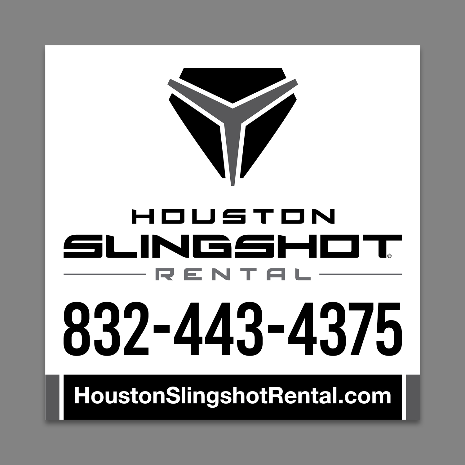 Vector Design by Titan Solbiz for Houston Slingshot Rental | Design #20868400