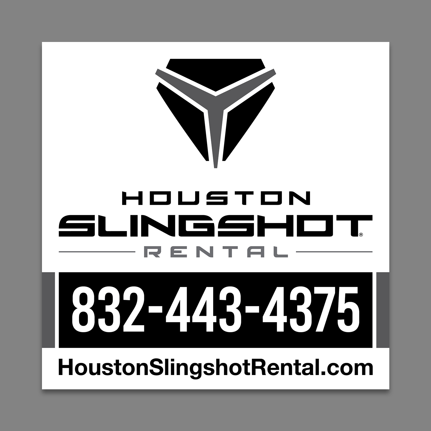 Vector Design by Titan Solbiz for Houston Slingshot Rental | Design #20868403