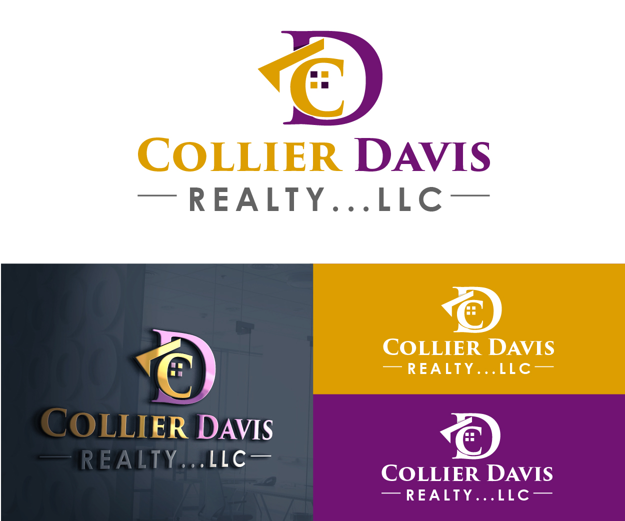 Diseño de Logo por Soul Light para Collier Davis Realty | Diseño #20784574