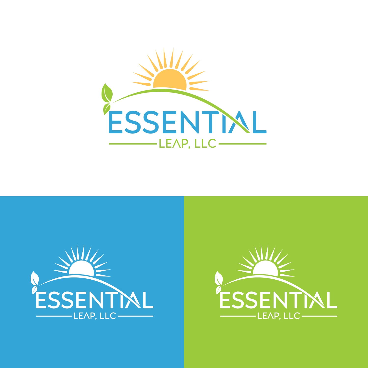 Modern, Bold Logo Design for Essential Leap, LLC by JesPixel Design