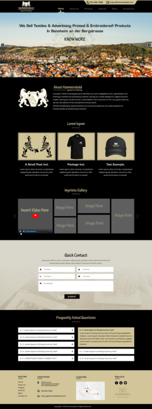 Web-Design von harmi_199 für AS Tragende Ideen GmbH | Design: #20852304
