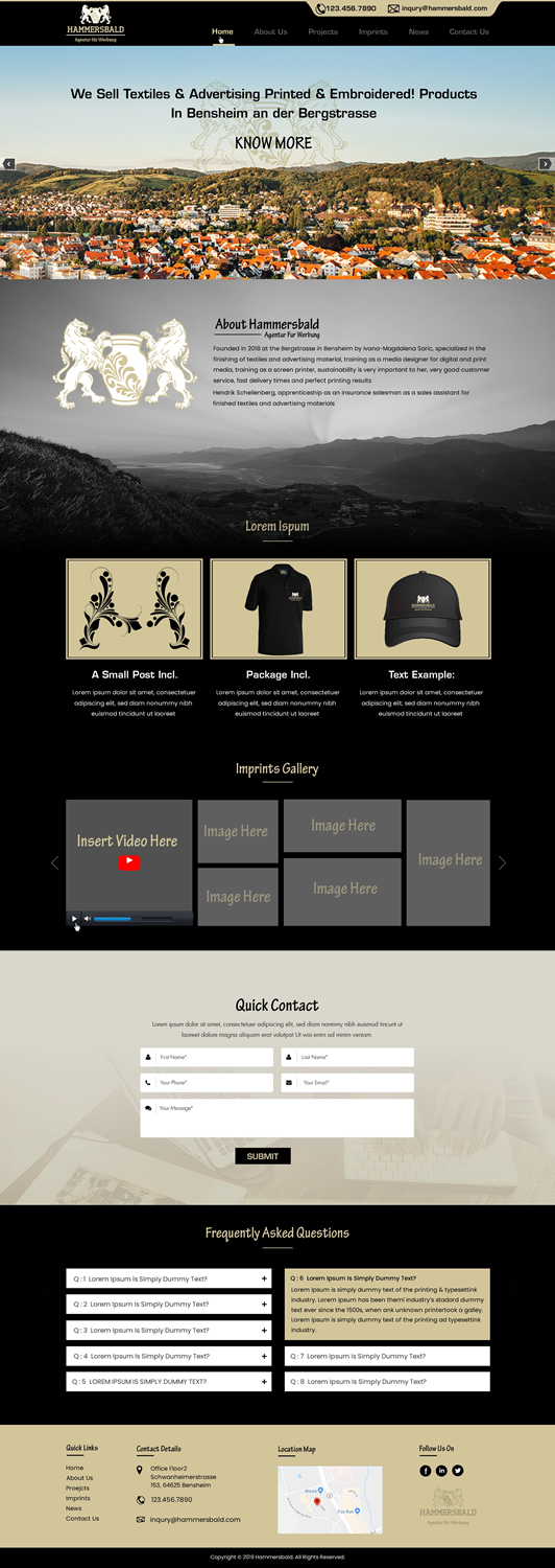 Web-Design von harmi_199 für AS Tragende Ideen GmbH | Design #20852403