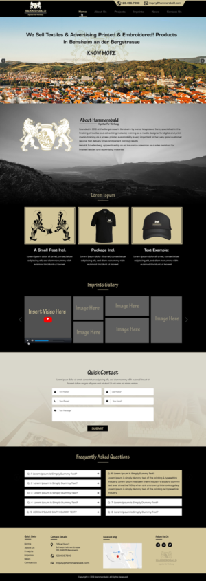 Web-Design von harmi_199 für AS Tragende Ideen GmbH | Design: #20852403