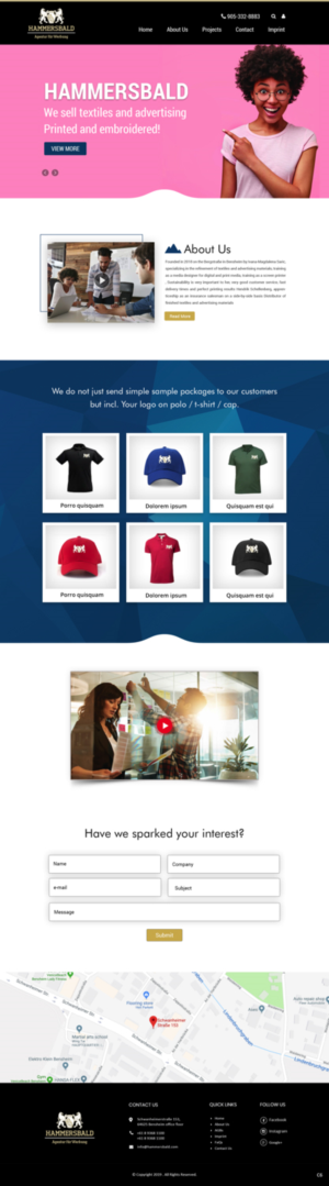 Web-Design von pb für AS Tragende Ideen GmbH | Design: #20787815
