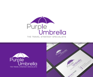 Purple Umbrella, The Travel Strategy Specialists | Diseño de Logo por Mario