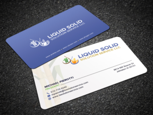 Liquid Solid Solution Service LLC | Business Card Design by Sandaruwan