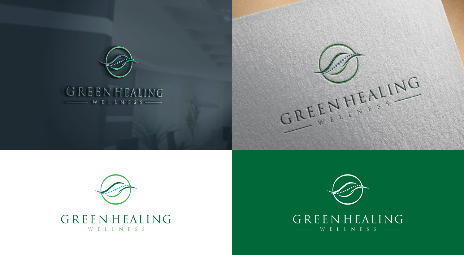 Logo Design by fatiyadesign for Green Healing Inc | Design #20845889