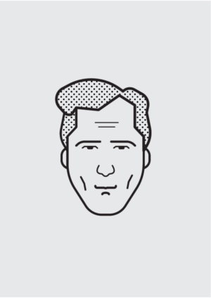 Entrepreneur needs flat portrait vector design | Vector Design by desainerd