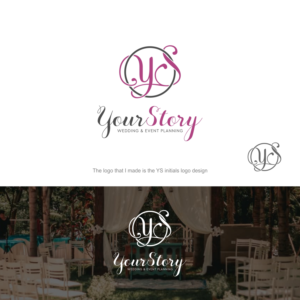 Your Story Wedding & Event Planning  - with 'Your Story' as the prominent part and 'Wedding & Event Planning' as the secondary | Logo Design by zatsukiki