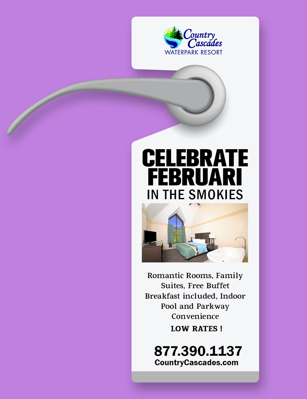 Design de Marketing Électronique par Ngoeg pour Smoky Mountain Resorts | Design #20783708