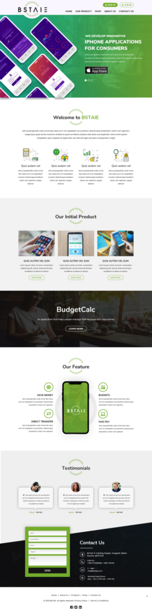 Web Design by pb for To co. | Design: #20796508