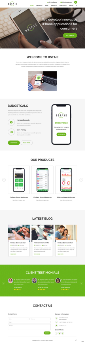 Web Design by pb for To co. | Design: #20796509