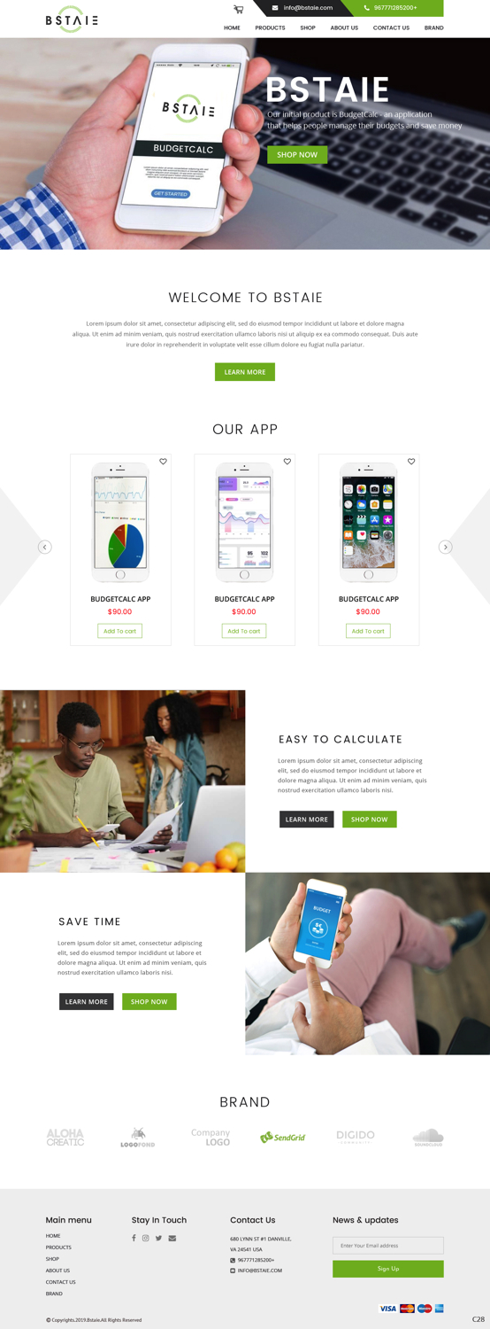 Web Design by pb for To co. | Design #20796514