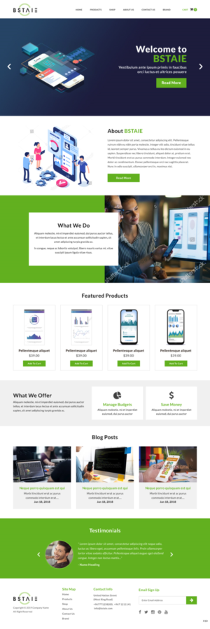 Web Design by pb for To co. | Design: #20796517