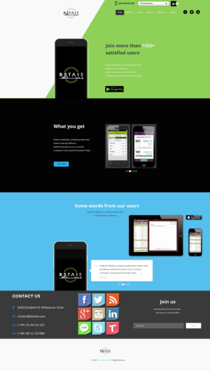 Web Design by Grebowiec Peter for To co. | Design #20830388