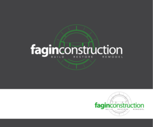 fagin construction | Logo Design by gvb design communications