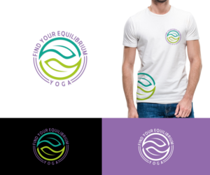 Find Your Equilibrium Yoga | Logo Design by pulogo