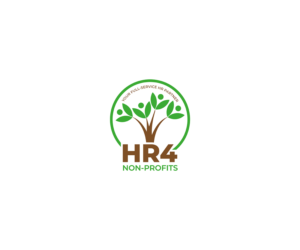 HR4NON-PROFITS - Your full-service HR partner | Logo Design by Grapi