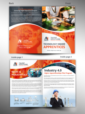 Corporate flyer introducing a brand new technology apprenticeship program in Australia! | Diseño de Flyer por innovative earth