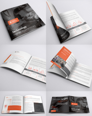Corporate flyer introducing a brand new technology apprenticeship program in Australia! | Flyer Design by coo.lt