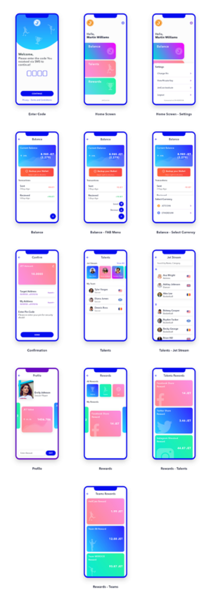 UX revamp for crypto platform mobile app | Graphic Design by 5SD solutions