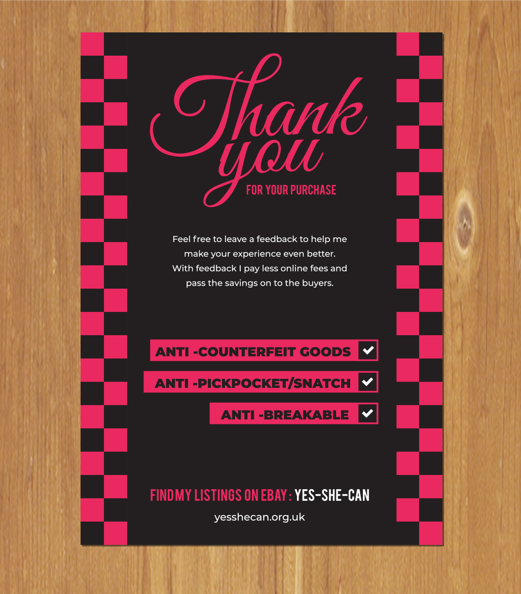 Flyer Design by MNM for YES SHE CAN | Design #20819135