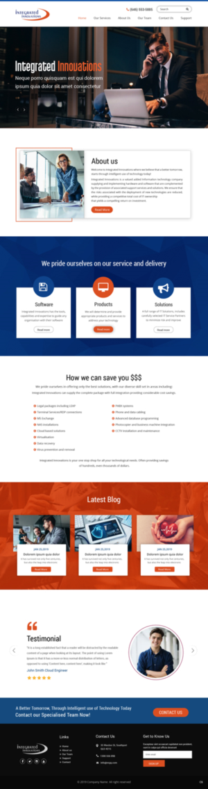 Web Design by pb for this project | Design: #20796440